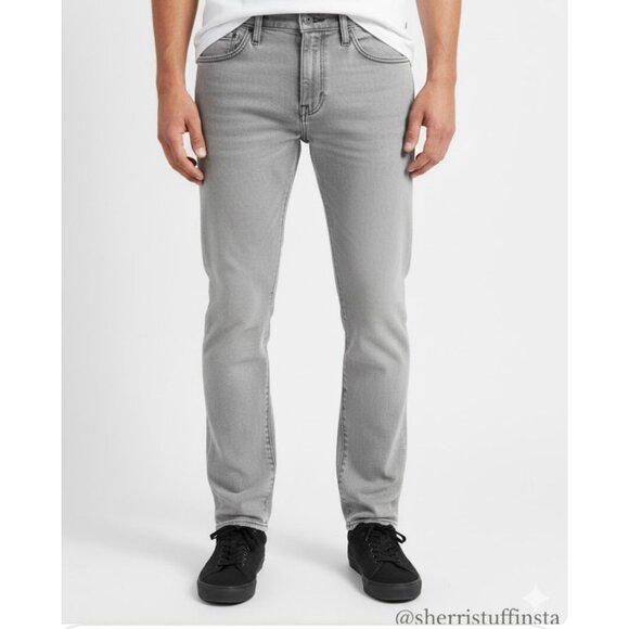 Levi's Other - Levis 511 Mens Slim Fit Stretch Jeans Gray 30 W X 30 L Denim TENCEL